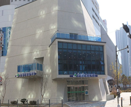 은평인공암벽장 전경